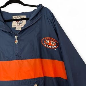 vintage y2k auburn university tigers embroidered logo windbreaker size XL